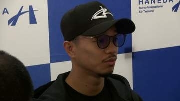 「引き出しを多く磨いた」ボクシング・中谷潤人がアメリカ合宿から帰国　5月2日井上尚弥戦