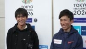 大迫傑＆鈴木健吾「楽しみに見てもらえると」アメリカでともに練習　新旧日本記録保持者は「切磋琢磨する仲間」　東京マラソンが3月1日に号砲