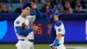 大谷翔平に代わり「1番・DH」のウィル･スミスが先頭弾　ベンチの大谷も笑顔で祝福