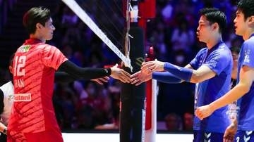 【バレー】西田有志が決勝で戦った髙橋藍へ「レベルの高いバレーボールができた」今後についても「自分たちも若く、これから先がある」