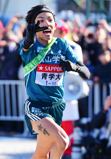 黒田朝日「全員が彼の思いを乗せて優勝しようと」　亡き仲間の思いを語る　青山学院大学が箱根駅伝3年連続9度目V