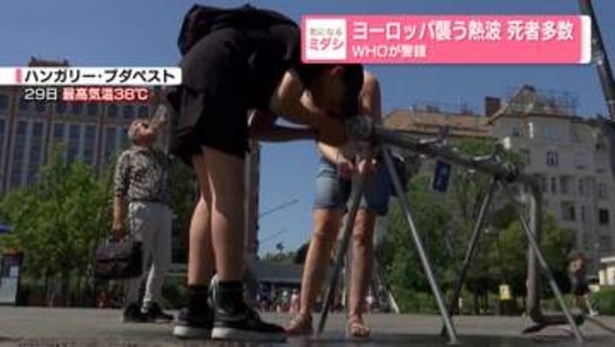 ヨーロッパ襲う熱波…死者多数　WHOが警鐘