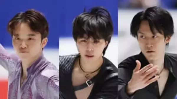 【フィギュア】女子シングルに続き男子もSPを終えてトップ3独占　三浦佳生が1位発進〈四大陸選手権〉