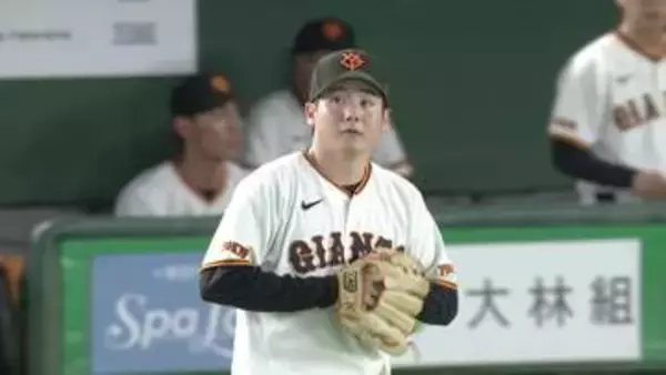 【巨人】ドラ1・竹丸和幸が6回途中1失点で今季2勝目　キャベッジが終盤大きなソロで接戦制す