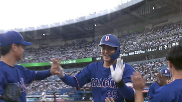 【中日】初回5得点の猛攻　石川昂弥4号2ランなど右打者がロッテ左腕・毛利海大捉える
