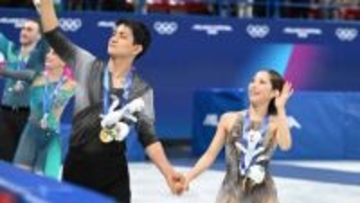 りくりゅうフィーバーに「自分じゃないような変な気分」テレビ・新聞を連日飾る“りくりゅう”の文字に本人らビックリ