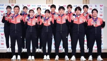 卓球最新のチーム世界ランキングを発表　日本は男女ともに順位変わらず　女子が2位&男子は4位　中国が男女ともに1位キープ