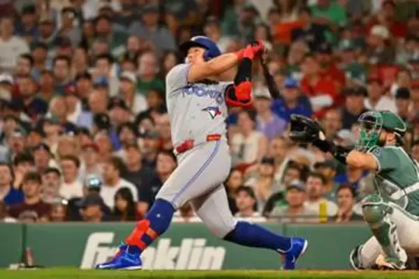 【MLB】岡本和真が反撃の23号3ラン　大谷超え日本選手1年目のHR記録単独トップに　前の打席では大飛球、滞空時間長い打球がグリーンモンスターに直撃　豪快な打撃披露