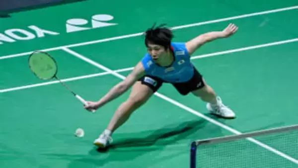 【バドミントン】山口茜が第1ゲームを終えて棄権　2026年初の世界大会はベスト8で終了