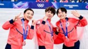 「僕もそういうアスリートになりたい」鍵山優真&佐藤駿が坂本花織への思い語る　前日にはねぎらいのパーティーを開く