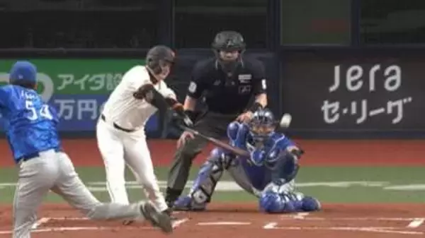 【巨人】丸佳浩がエラーをバットで帳消し　すぐさま2点タイムリーで巨人が逆転　初回攻防