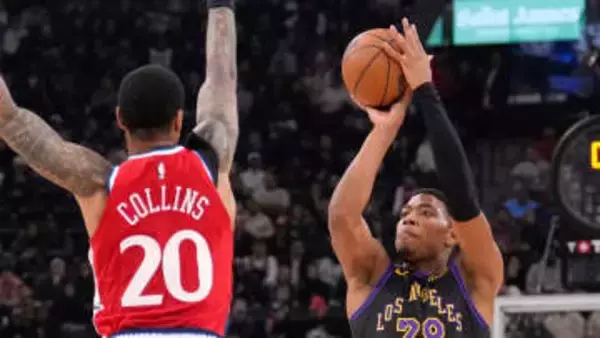 【NBA】レイカーズは終盤追い上げ見せるも連勝ストップ　八村塁は今年最多得点＆3Pブザービーター