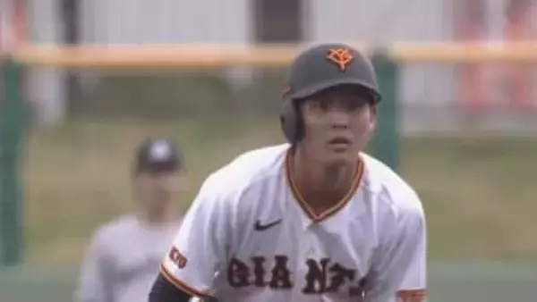 「本当に大きいんですよ」巨人・宇都宮葵星　タッチかいくぐり盗塁成功　拡大ベースの影響も