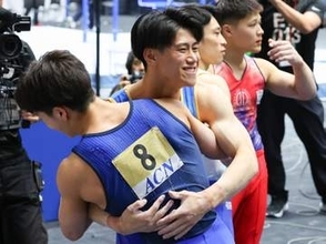 【体操】2位の岡慎之助「刺激的」「僕もあの境地に」　6連覇の橋本大輝との激闘を振り返る　ライバルの直前で重圧かける高得点も「強いですね」