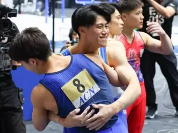 【体操】2位の岡慎之助「刺激的」「僕もあの境地に」　6連覇の橋本大輝との激闘を振り返る　ライバルの直前で重圧かける高得点も「強いですね」