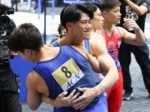 【体操】2位の岡慎之助「刺激的」「僕もあの境地に」　6連覇の橋本大輝との激闘を振り返る　ライバルの直前で重圧かける高得点も「強いですね」