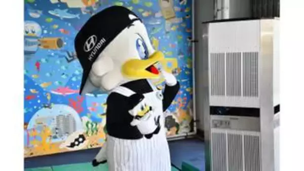 【ロッテ】子どもたちを対象とした熱中症対策を発表　遊び場に屋外用エアコンを設置＆キッズキャップの配布