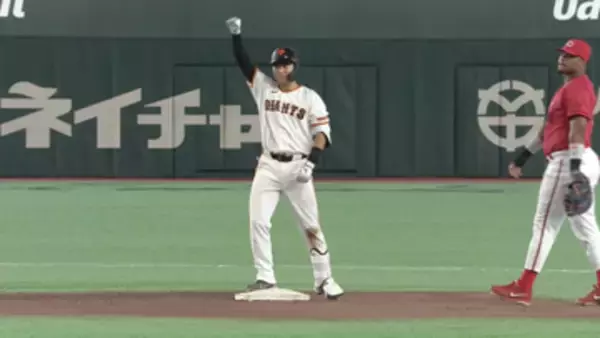 【巨人】笹原操希が逆転の走者一掃タイムリー　1塁から坂本勇人が激走しホームイン