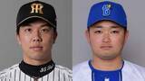 「【阪神】才木浩人が前半5回無失点&自らのセーフティースクイズで先制点　好投の石田裕太郎から1点もぎ取る」の画像1