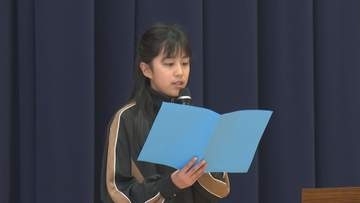 小学校で始業式　新学年の決意「お手本になりたい」