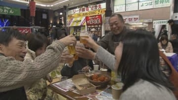 商店街に７５台のこたつで年の瀬を楽しむ　熱源はなんと・・・？