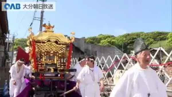 「被災した人たちに元気を」佐賀関の神社で春季大祭