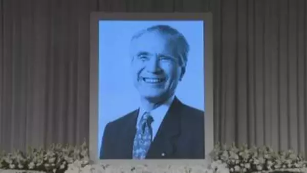 高市総理も参列　村山富市さんお別れの会　東京都内で