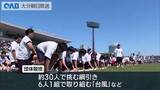 「約１８００人が競技で白熱　大分東明高校体育祭」の画像1