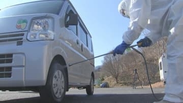 宮崎県で鳥インフル発生、大分県内の国道で24時間の車両消毒続く