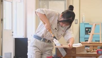 高校生ものづくりコンテスト県大会　「将来の夢は家具職人」磨いた技術競う　大分