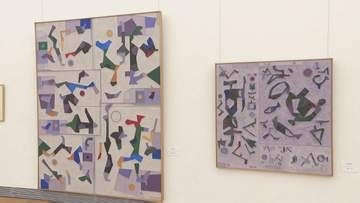 県内在住の作家が制作した絵画や彫刻など43点を展示　「大分自由美術展」開催