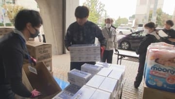 期限迫る災害備蓄品　大分県が福祉施設・団体に無償配布