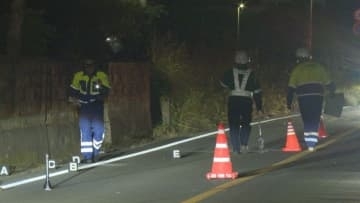 僧侶の車にはねられる　高齢男性が意識不明の重体　警察が身元の確認急ぐ　大分