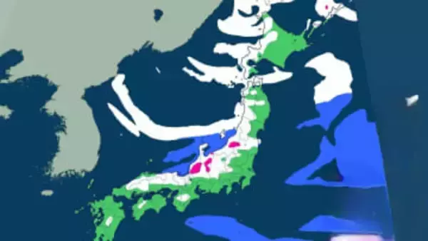 【大雪情報】北陸100cm、東北・北陸・東海・近畿70cm予想　25日頃にかけ平地でも大雪、近畿で積雪急増のおそれ　路面凍結や交通障害に警戒【最新 雪シミュレーション】