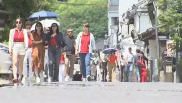 今年初の真夏日、大分・日田市で30.8度を観測　高気圧に覆われ気温上昇