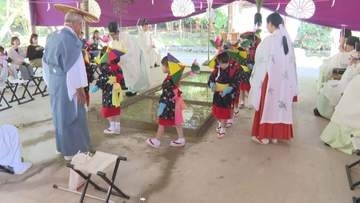 宇佐神宮に平安時代から伝わる御田植祭