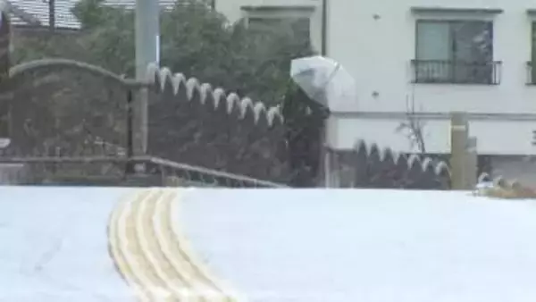 大分市で初雪を観測　山間部は積雪、湯布院でマイナス2.2度の厳しい冷え込み