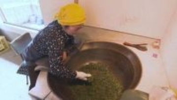 蒸さずに“炒る”本匠「因尾茶」　全国わずか1％未満…希少な製法「釜炒り」を守る人々