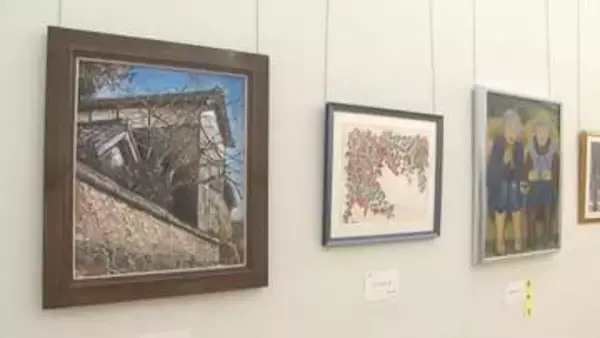 60歳以上の美術愛好家が手がけた作品を紹介　豊の国ねんりんピック美術展　大分
