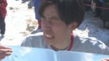 氷点下10度の熱戦！鶴見岳で大寒がまん大会 大分