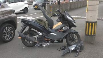 国道交差点で直進のバイクと右折車が衝突　バイク運転の59歳男性が死亡　大分