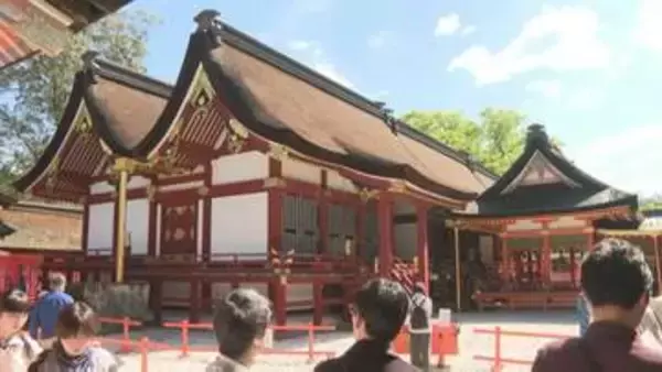 宇佐神宮「特別拝観」国宝の本殿を間近に　大分