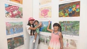 「高山辰雄賞ジュニア美術展」園児から高校生が描いた絵画1012点展示　大分県立美術館で27日まで