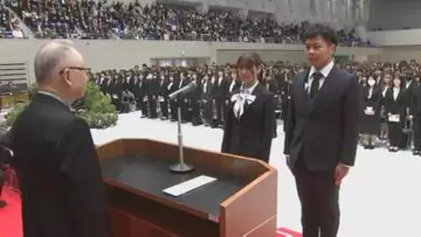別府大学で入学式　731人が学生生活をスタート　大分