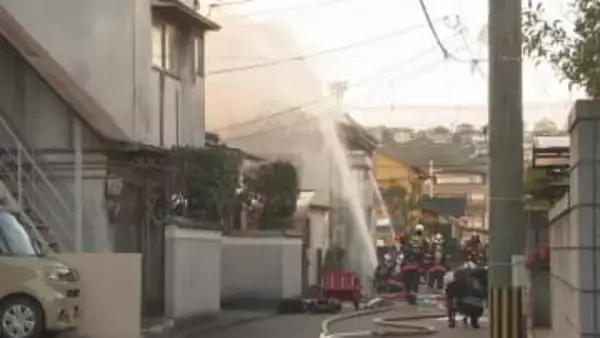 大分市で住宅火災　焼け跡から一人の遺体 住人の女性と連絡取れず