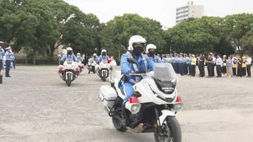 おおいた夏の交通事故ゼロ運動始まる　横断歩道での交通ルール順守…4点を重点に取り締まり強化