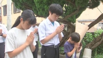 保戸島空襲の日　小中学校で平和集会　子どもたちが平和への思い新たに　大分