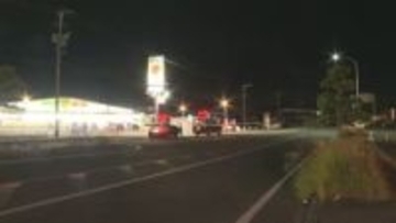 国道横断の高齢女性が軽乗用車にはねられ死亡 大分