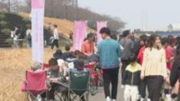 河川空間を活かした花見イベント 大分