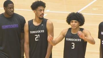 プロバスケBリーグの東京が琉球と練習試合　1500人の観客が迫力のプレーに大歓声